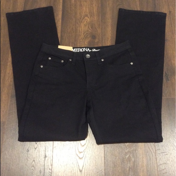 Merona Denim - Merona bootcut Black Jeans - Fit 4